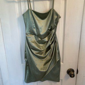 Windsor Green Mini Dress